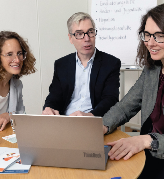 Ein Bild von Herrn Pabst, Frau Berkling und Frau Grewe